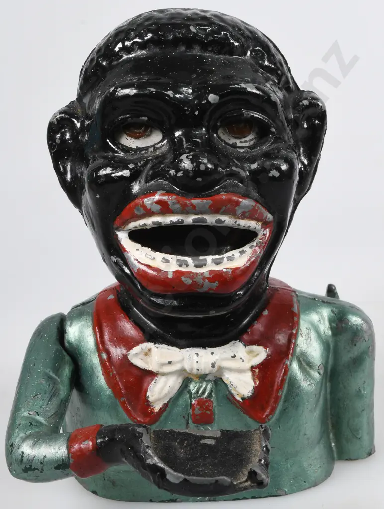 GREEDY NI**ER BOY MONEY BANK Image 1++