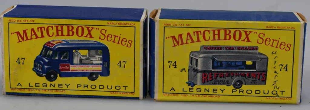 MATCHBOX SERIES MOBILE CANTEEN, ICE CREAM MOBILE SHOP Image 1++