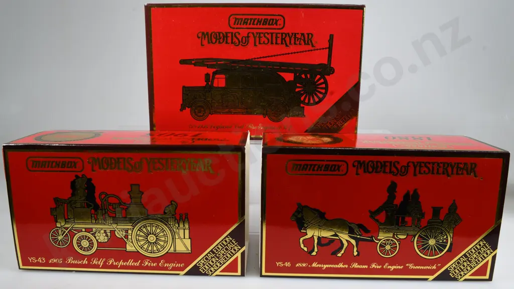 MATCHBOX MODELS OF YESTERYEAR BOXED Image 1++