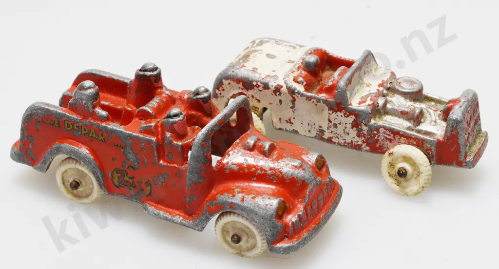 FUN HO MODEL 175 FIRE ENGINE & MODEL 209 HOT ROD Image 1++
