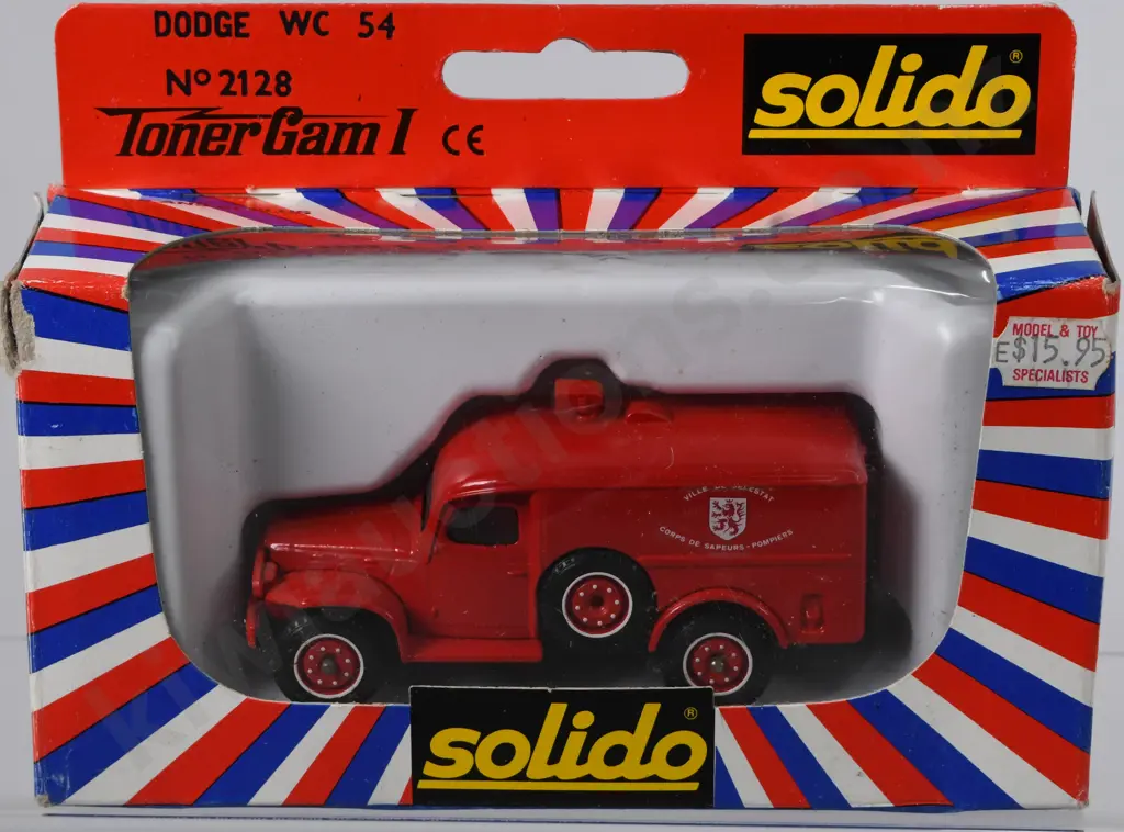 SOLIDO FIRE ENGINES BOXED Image 1++