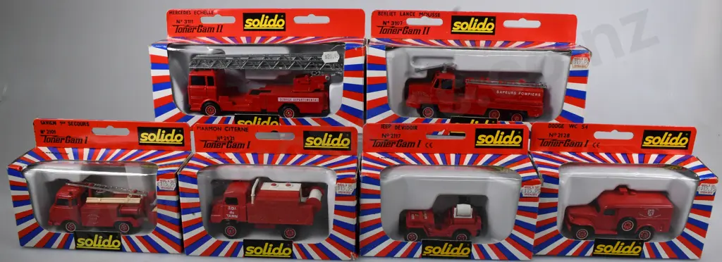 SOLIDO FIRE ENGINES BOXED Image 1++