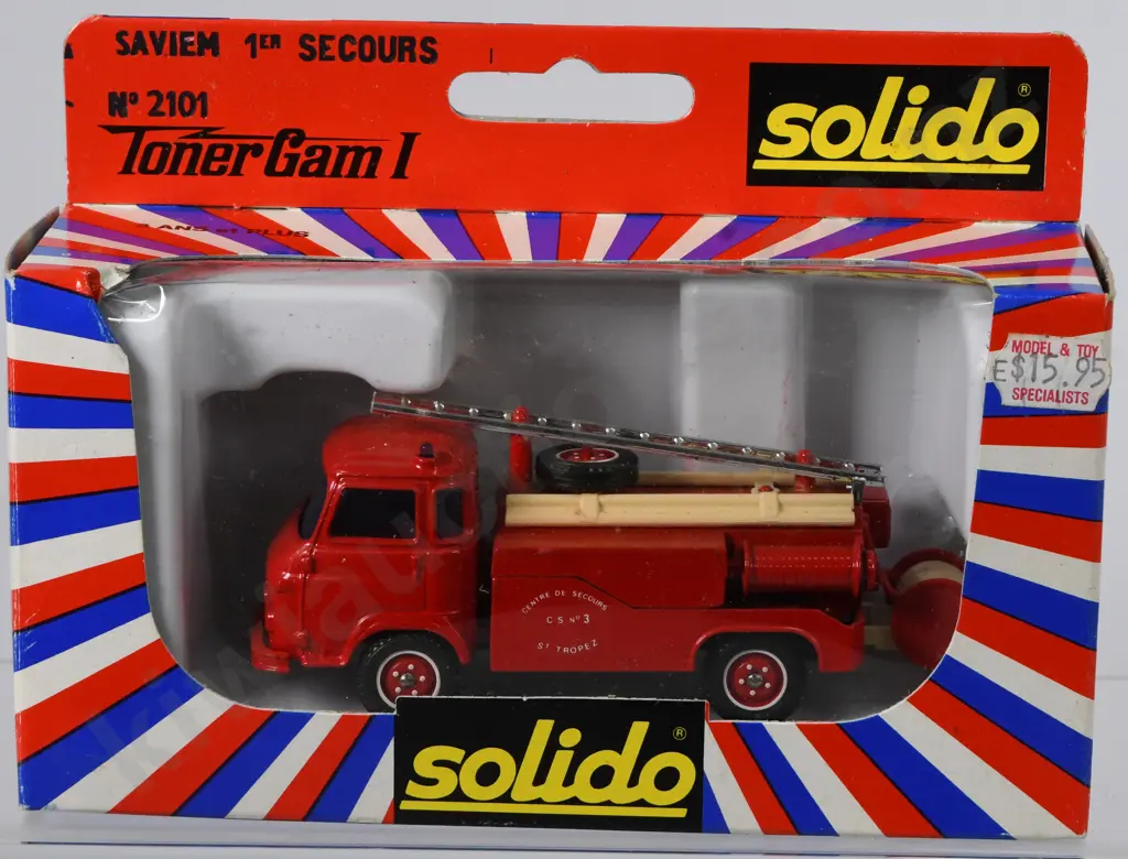 SOLIDO FIRE ENGINES BOXED Image 1++