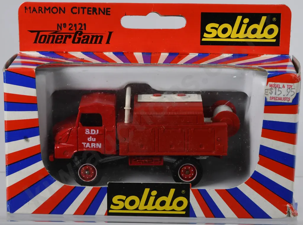 SOLIDO FIRE ENGINES BOXED Image 1++