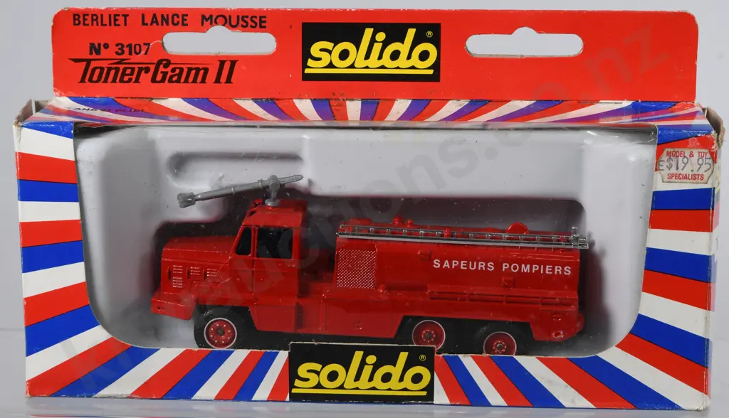 SOLIDO FIRE ENGINES BOXED Image 1++