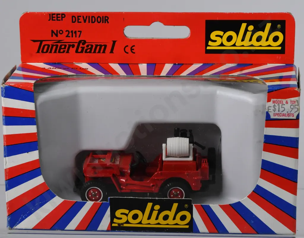 SOLIDO FIRE ENGINES BOXED Image 1++