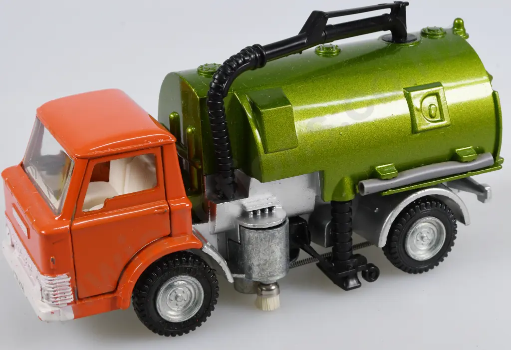 DINKY TOYS JOHNSTON ROAD SWEEPER, CONVOY SKIP TRUCK Image 1++