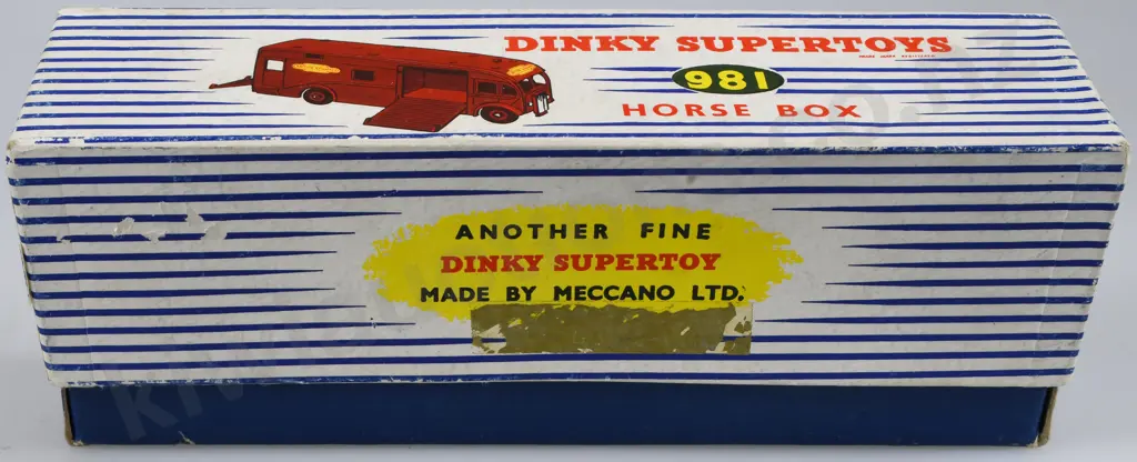 DINKY 981 HORSE BOX SUPERTOY Image 1++