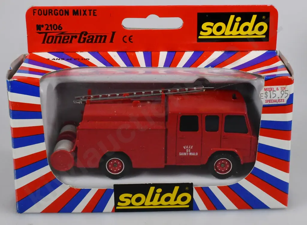 SOLIDO FIRE ENGINES BOXED Image 1++