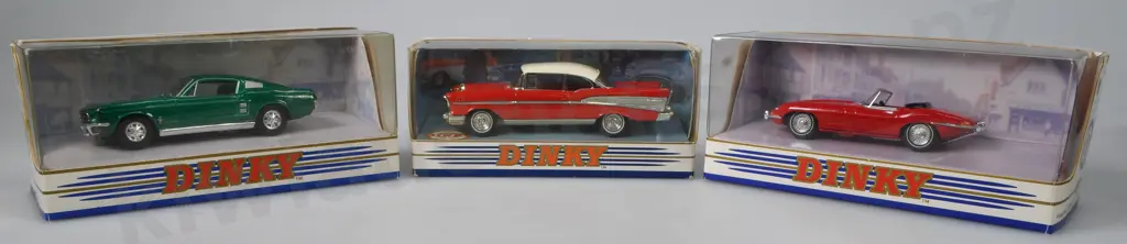 DINKY MATCHBOX TOYS BOXED FORD, CHEVROLET, JAGUAR, Image 1++