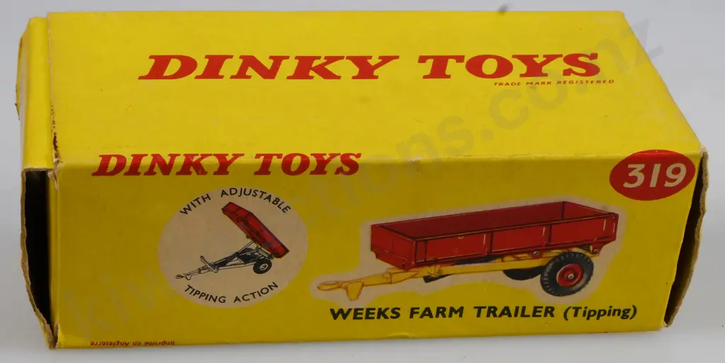 DINKY TOY MODEL 319 WEEKS FARM TRAILER Image 1++