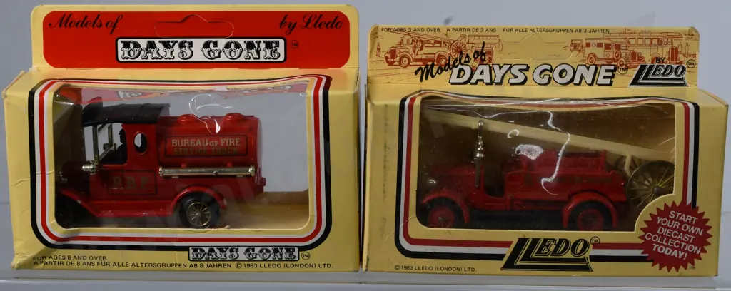 LLEDO LONDON'S BURNING, DAYS GONE BOXED MODELS Image 1++