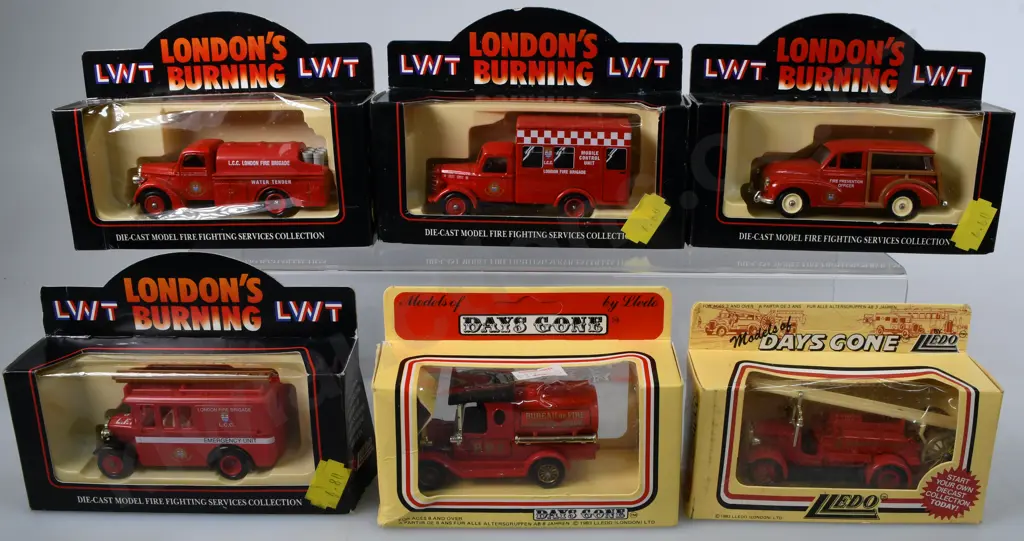 LLEDO LONDON'S BURNING, DAYS GONE BOXED MODELS Image 1++