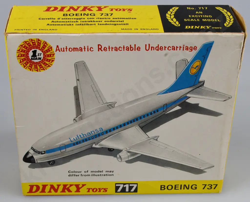 DINKY MODEL 717 BOEING 737, BEECHCRAFT AIRCRAFT Image 1++