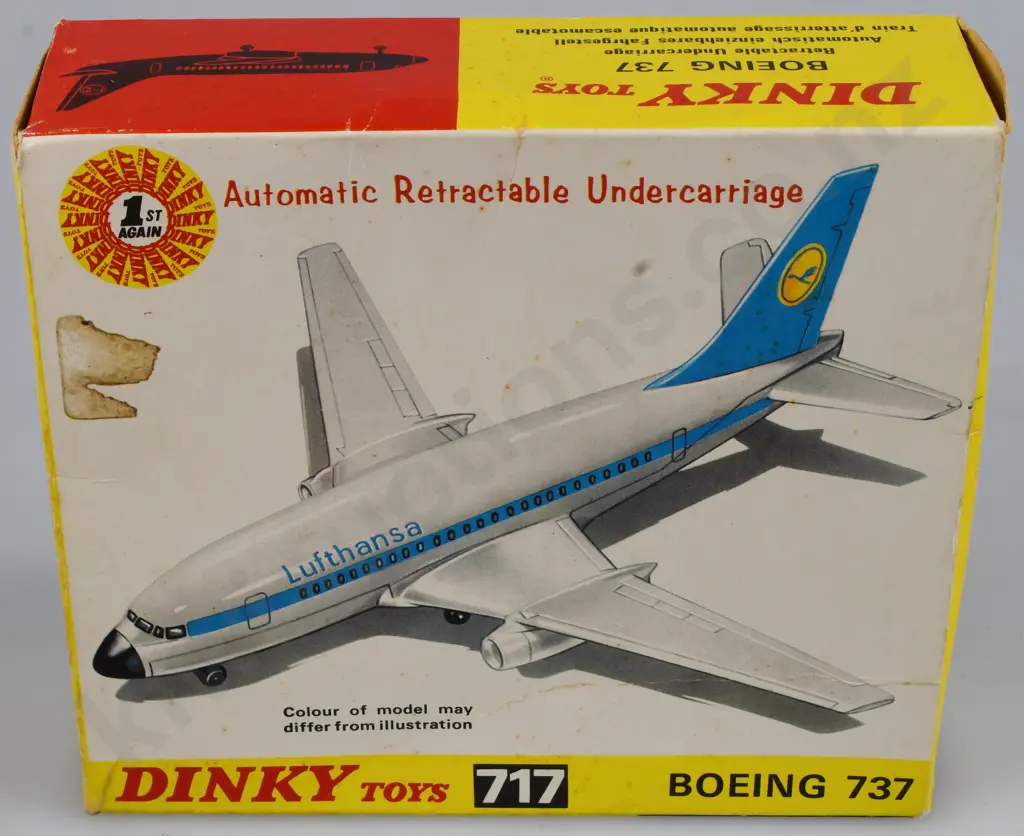 DINKY MODEL 717 BOEING 737, BEECHCRAFT AIRCRAFT Image 1++