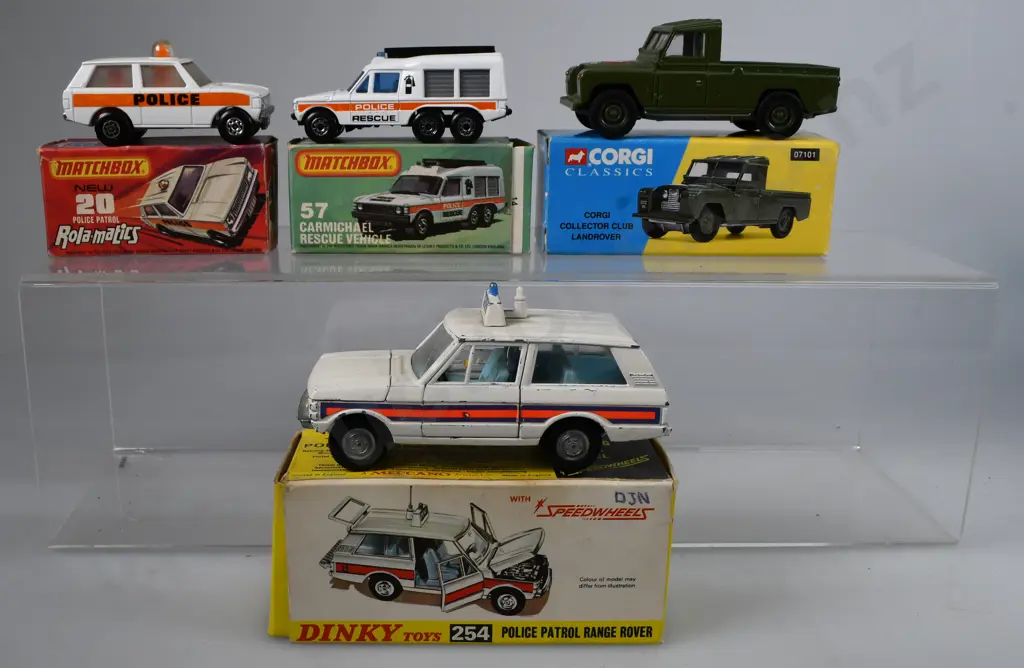 ASSORTED TOY LAND ROVERS Image 1++