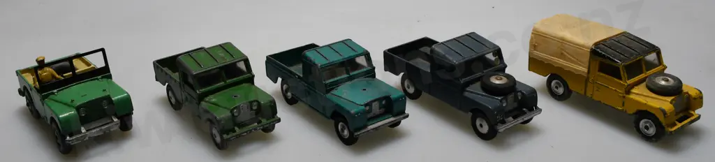 ASSORTED TOY LAND ROVERS Image 1++