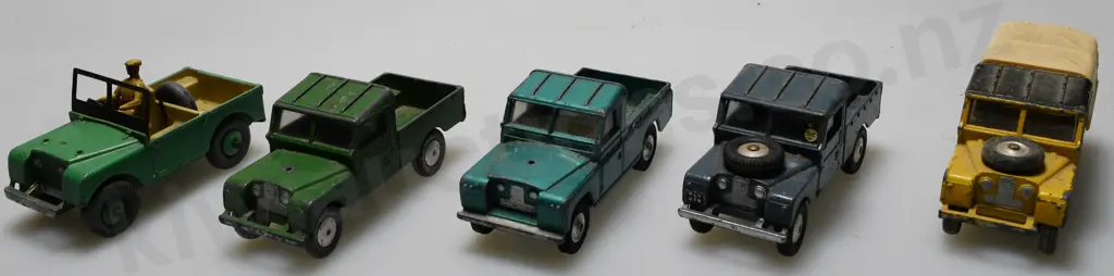 ASSORTED TOY LAND ROVERS Image 1++