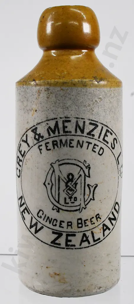 GREY AND MENZIES NEW ZEALAND GINGER BEER Image 1++