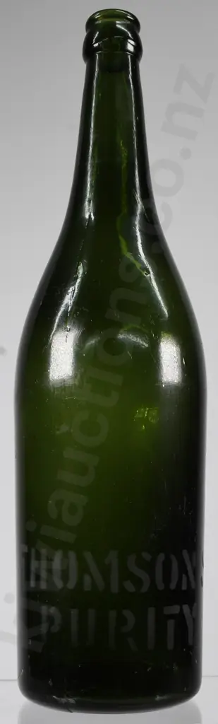 THOMSON'S PURITY ETCHED CROWN TOP BEER Image 1++