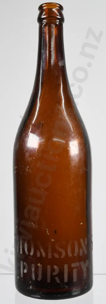THOMSON'S PURITY ETCHED BEER AMBER Image 1++
