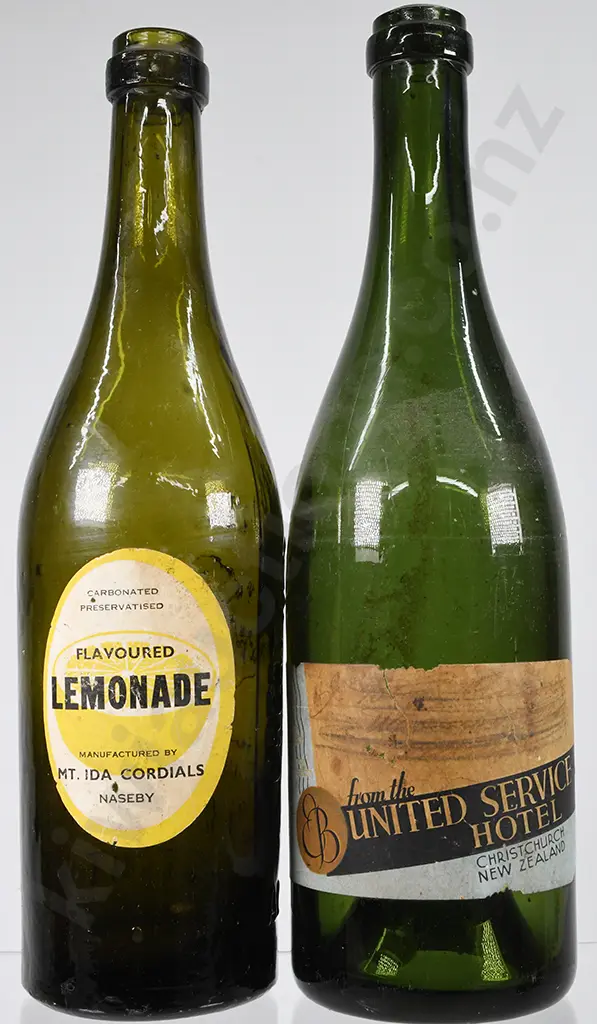 LABELLED BEERS MT IDA CORDIALS & UNITED SERVICE HOTEL Image 1++