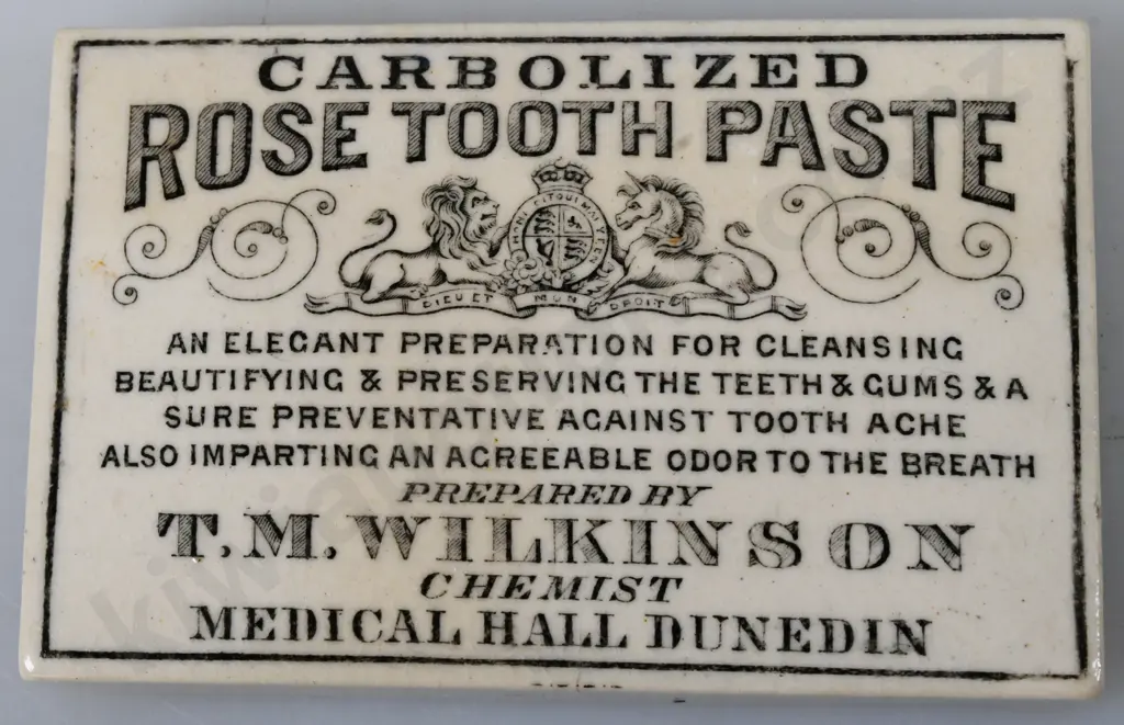 WILKINSON DUNEDIN TOOTH PASTE POT LID Image 1++