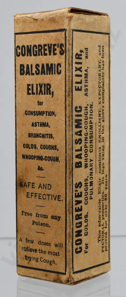 HOCKIN'S ACME INHALER, BOXED CONGREVES ELIXIR Image 1++