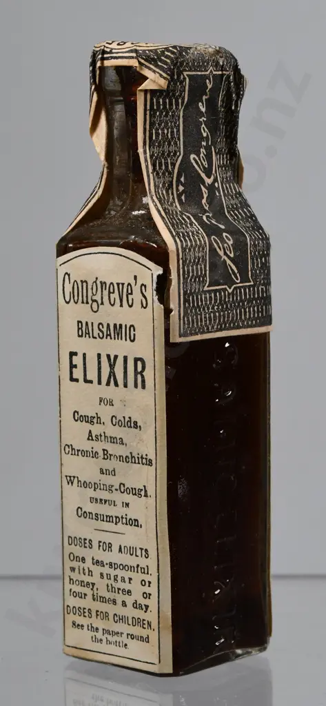 HOCKIN'S ACME INHALER, BOXED CONGREVES ELIXIR Image 1++