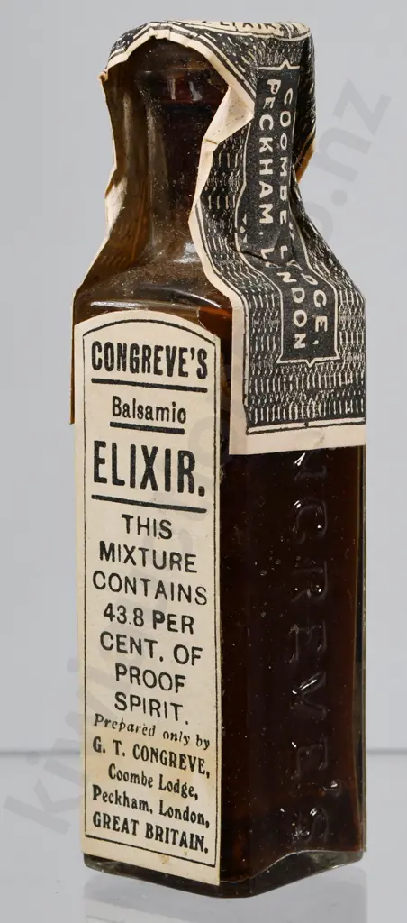 HOCKIN'S ACME INHALER, BOXED CONGREVES ELIXIR Image 1++