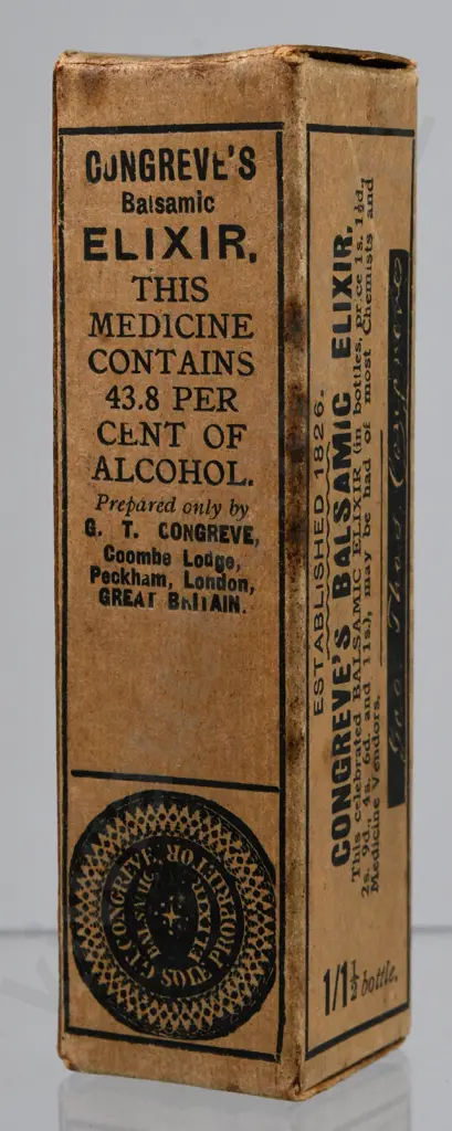 HOCKIN'S ACME INHALER, BOXED CONGREVES ELIXIR Image 1++
