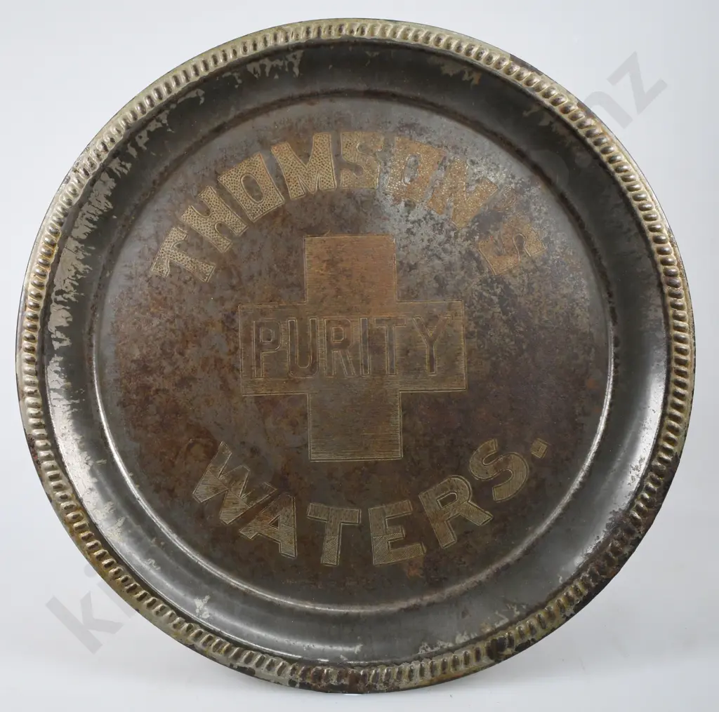 THOMSON'S PURITY WATERS DRINKS TRAY Image 1++