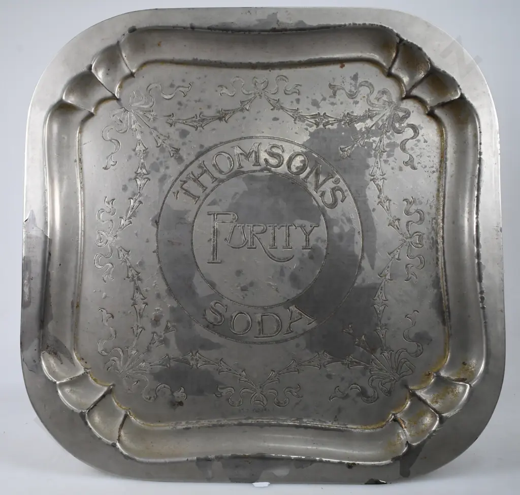 THOMSON'S PURITY SODA DRINKS TRAY Image 1++