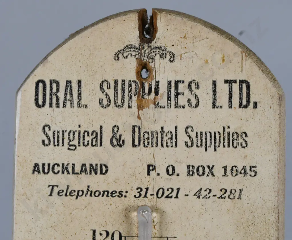ORAL SUPPLIES LTD AUCKLAND WELLINGTON CHRISTCHURCH THERMOMETER Image 1++