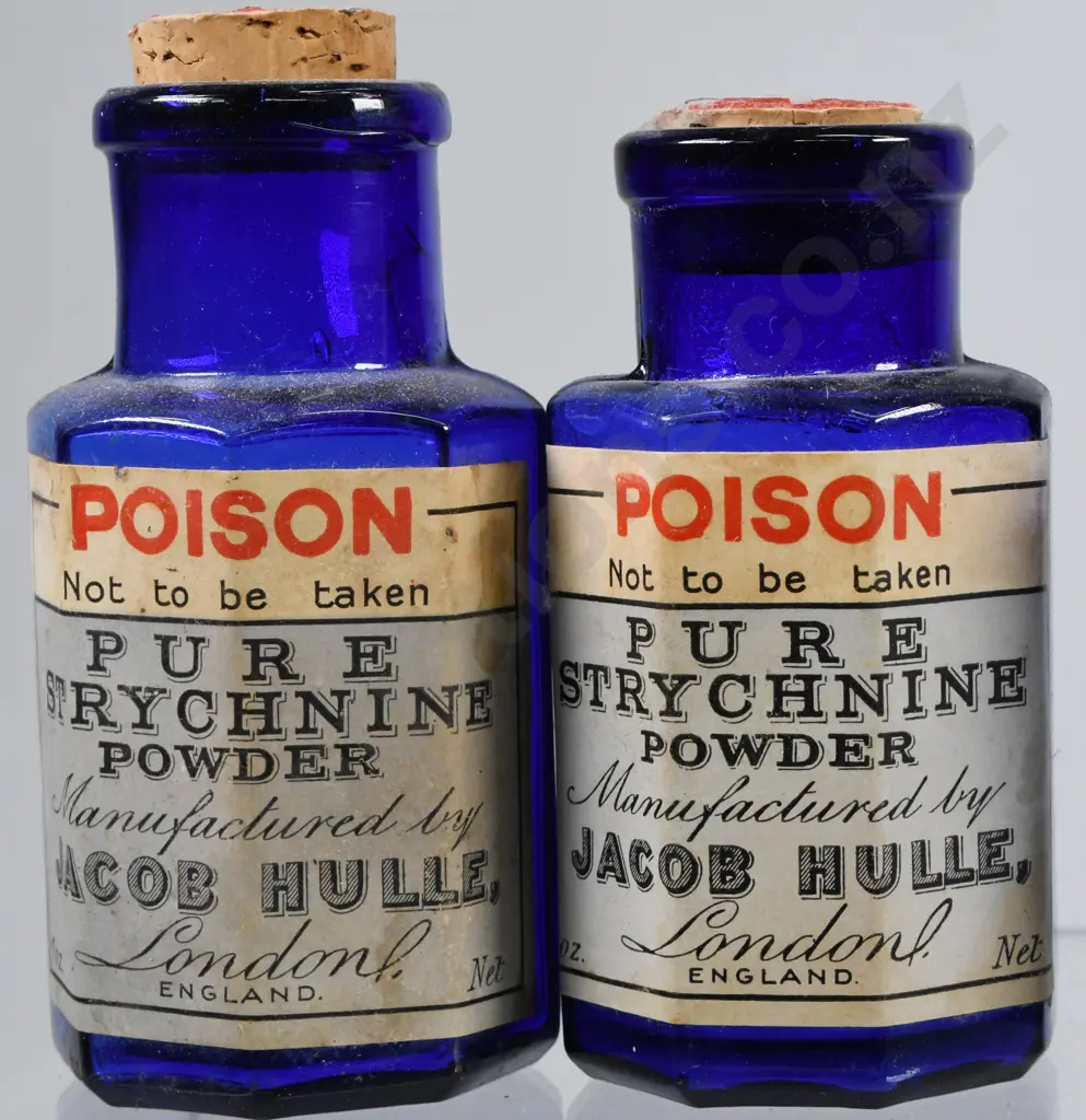 LABELLED STRYCHNINE POISONS Image 1++
