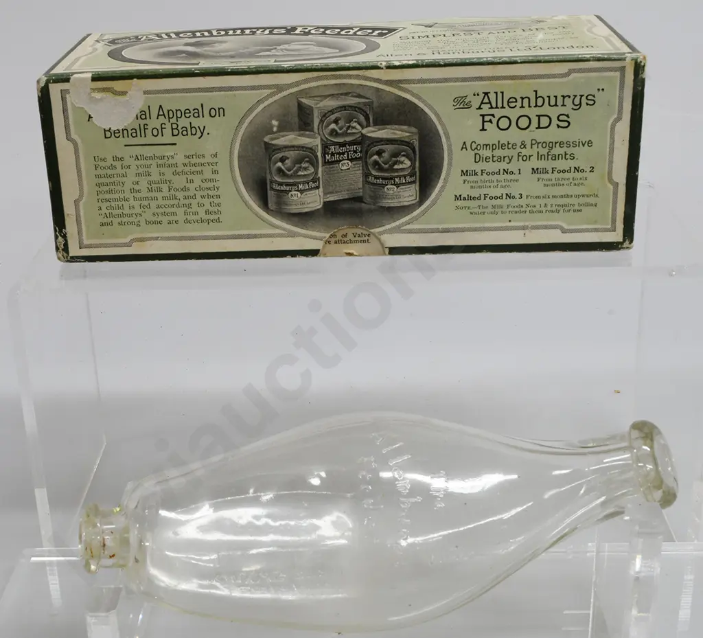 BOXED ALLENBURY'S BABY FEEDER BOTTLE Image 1++