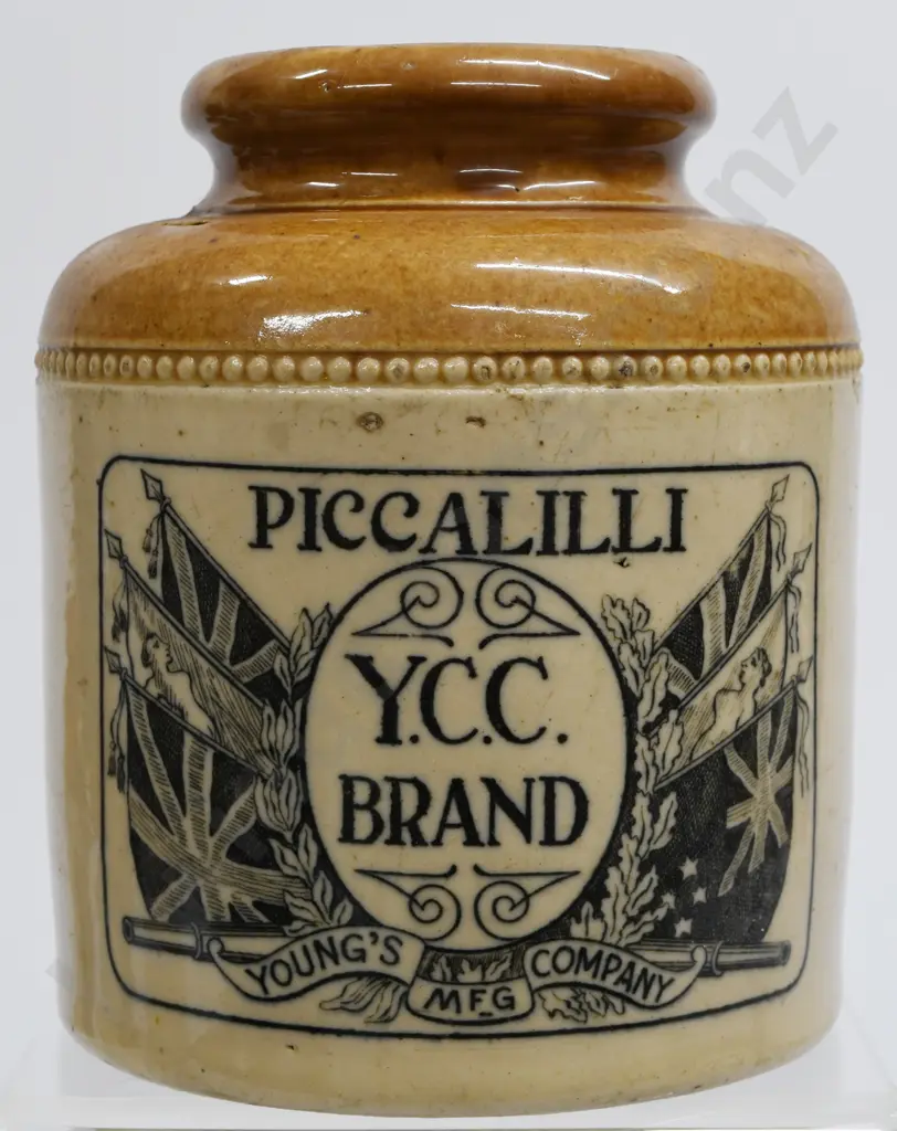 YCC PICCALILLI STONEWARE POT Image 1++