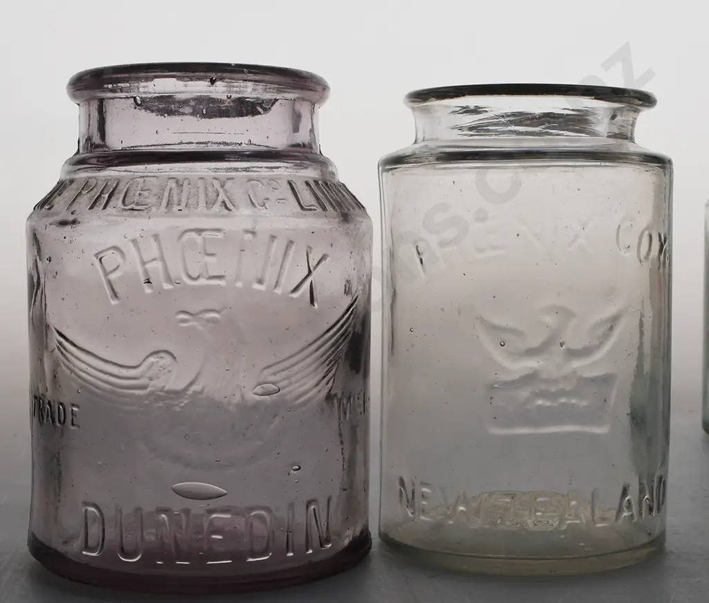 HAYWARDS CHRISTCHURCH, PHOENIX DUNEDIN JARS Image 1++