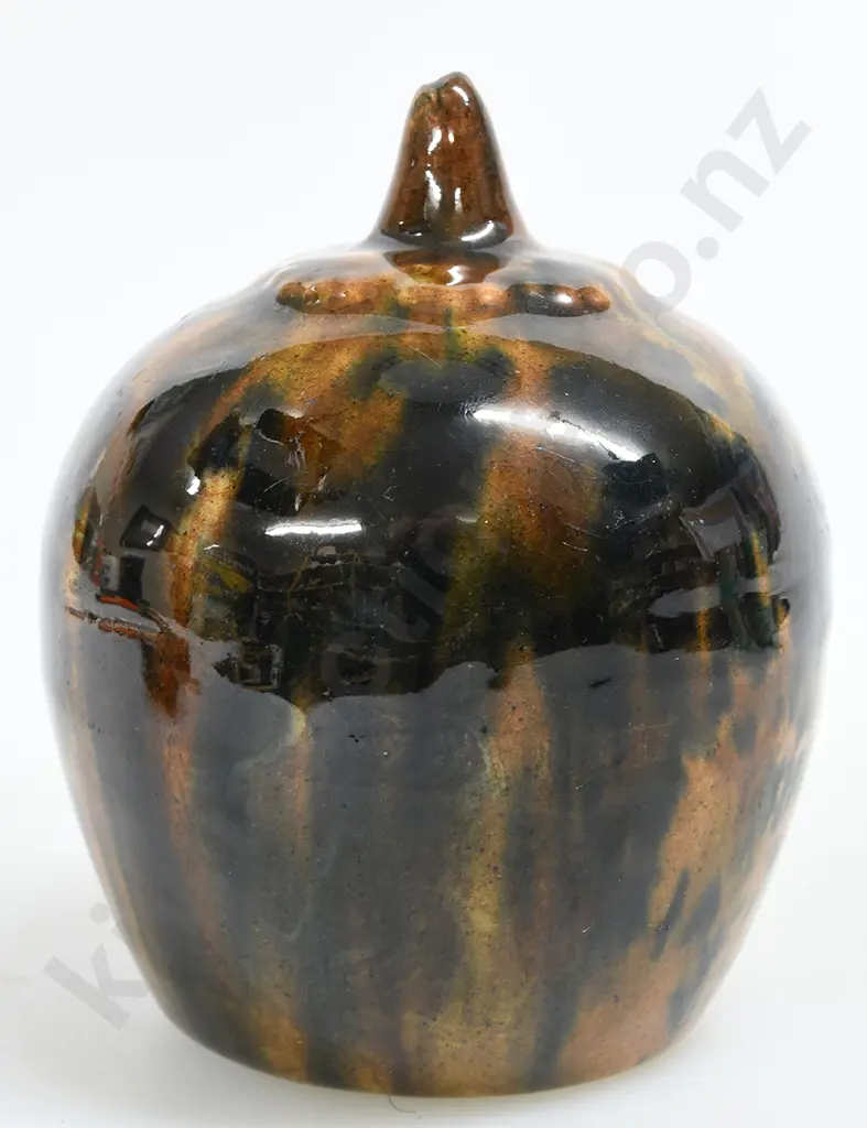 COLONIAL POTTERY MONEY BOX Image 1++