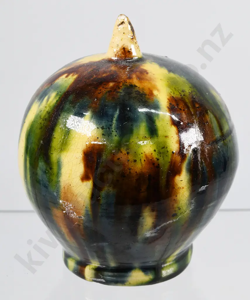COLONIAL POTTERY MONEY BOX Image 1++