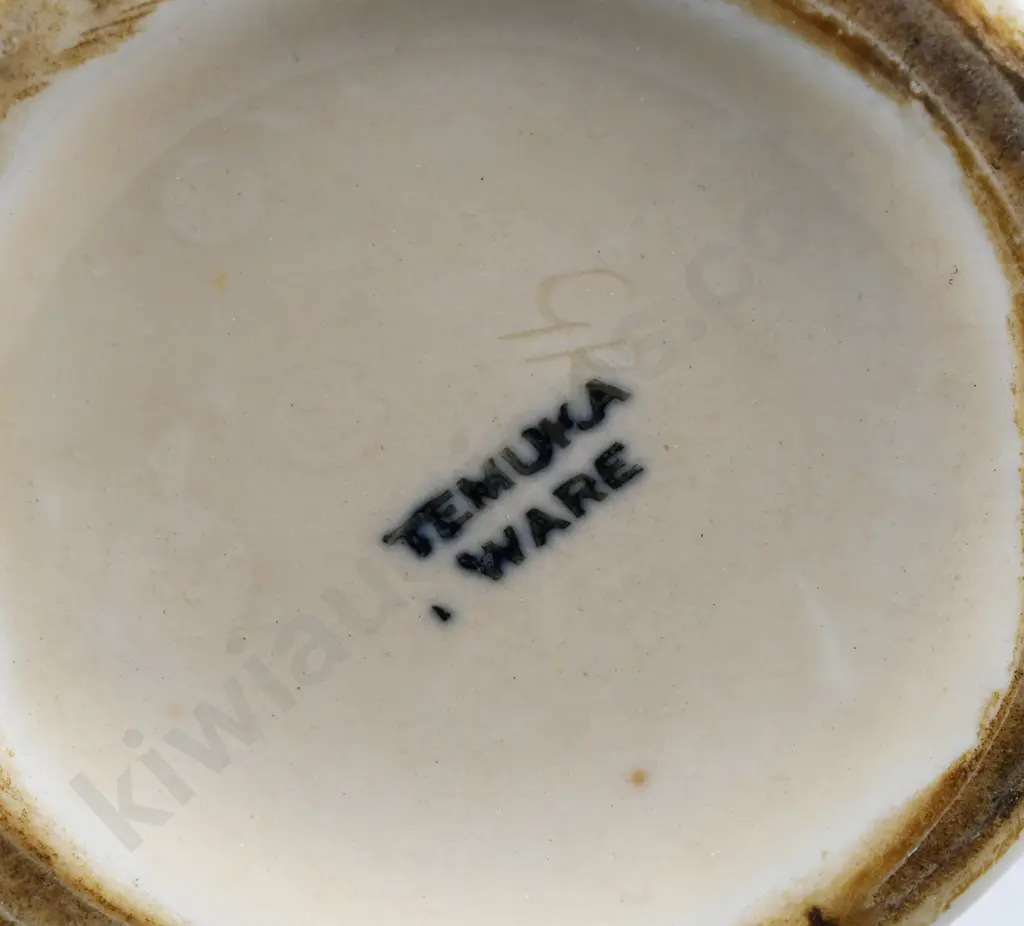 TEMUKA WARE TEAPOT OATMEAL Image 1++