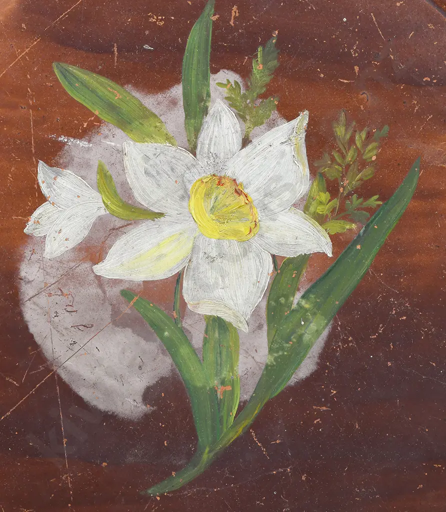 MILTON POTTERIES HAND PAINTED PLATE Image 1++