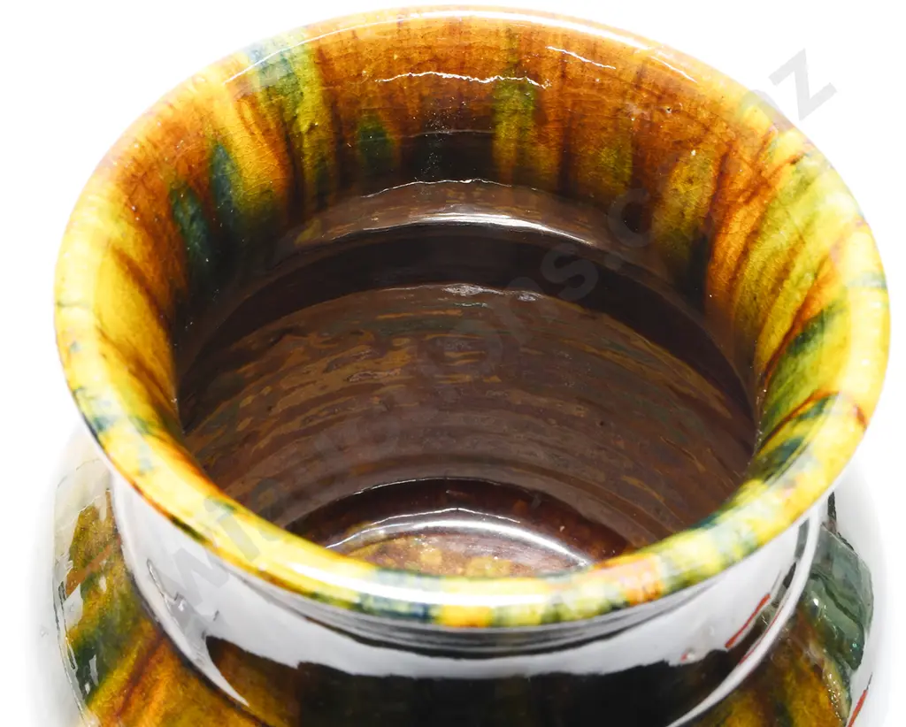 COLONIAL POTTERY VASE Image 1++
