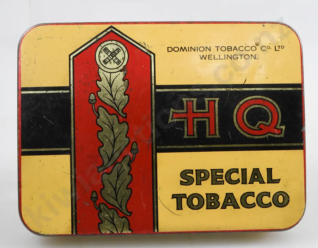 H Q SPECIAL TOBACCO WELLINGTON NZ TOBACCO TIN Image 1++