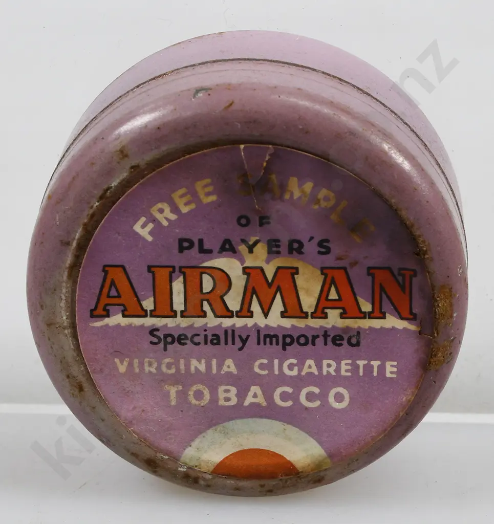 AIRMAN TOBACCO TIN Image 1++