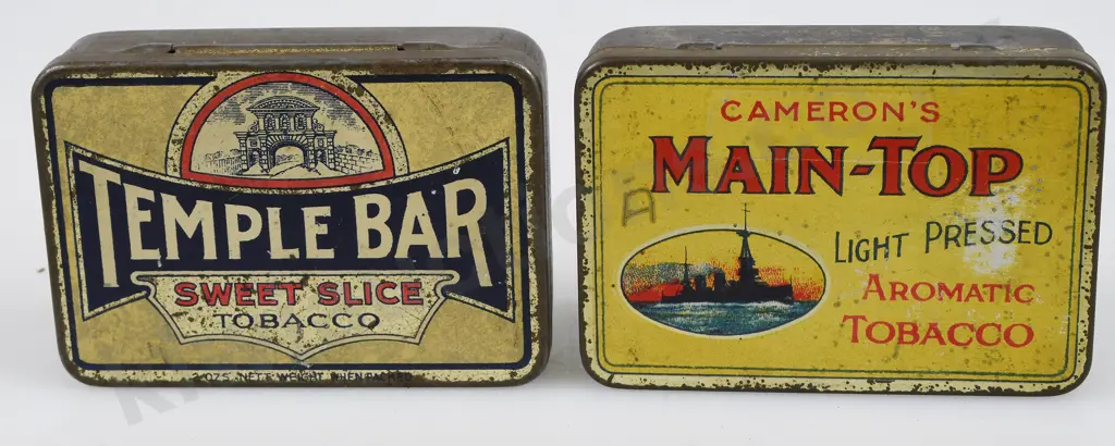 AUSTRALIAN TOBACCO TINS Image 1++
