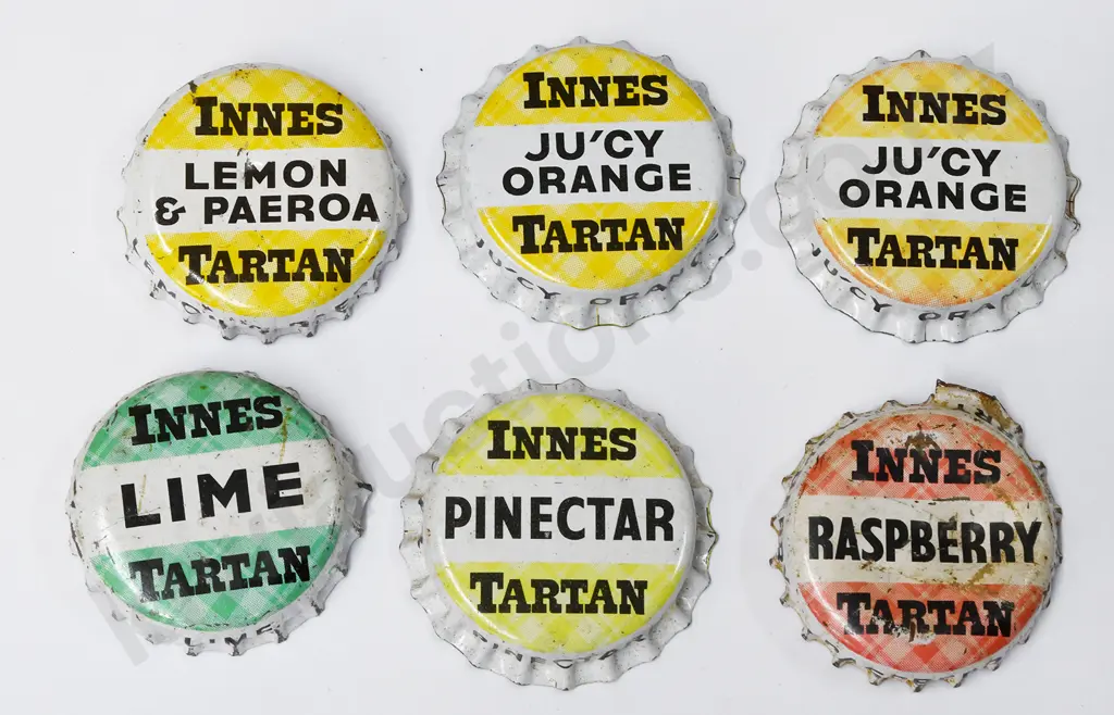 INNES TARTAN BOTTLE CAPS Image 1++