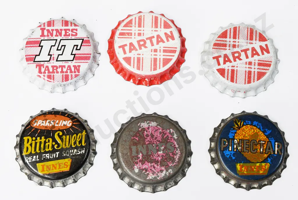 INNES TARTAN BOTTLE CAPS Image 1++