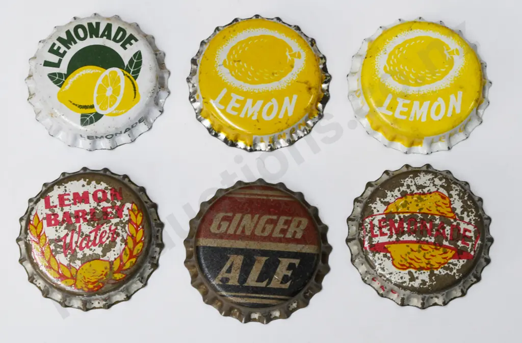 VARIOUS SOFT DRINK BOTTLE CAPS Image 1++