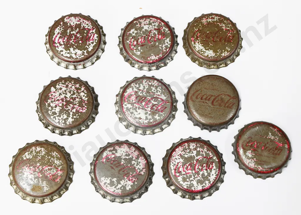COCA COLA NEW ZEALAND BOTTLE CAPS Image 1++